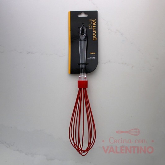 Batidor Silicona Mango Acero