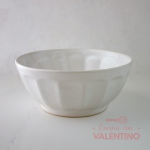 Bowl Ceramica Facetado - 19 Cm