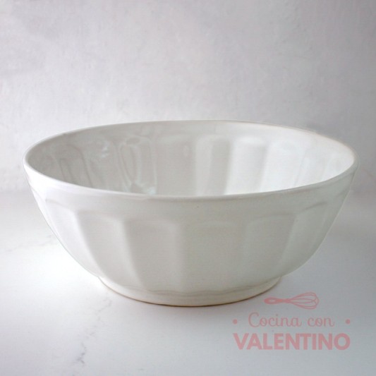 Bowl Ceramica Facetado - 23 Cm