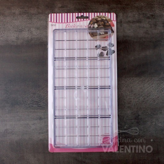 Placa Chocolate Acrilico Tableta x4