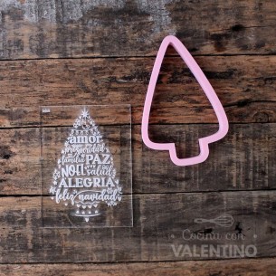 Maxi Stamp DeliPrint Arbol Navidad M68