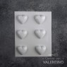 Placa Plastichok Corazones x6 479A
