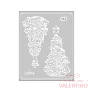 Placa Pino de Navidad P370