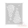 Placa Pino de Navidad P370