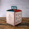 Caja Pan Dulce Individual Reno Rojo