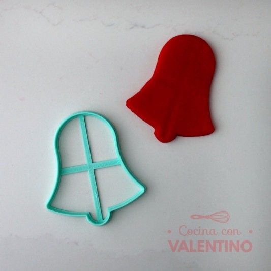 Cortante CookieKutter Campana - 8 Cm