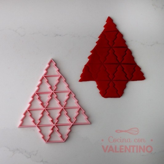 Cortante CookieKutter Placa Pinito Navidad