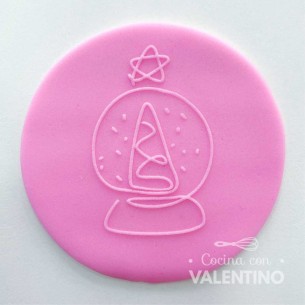 Sello Bola de Nieve Linea Minimalista S574 Ruphas