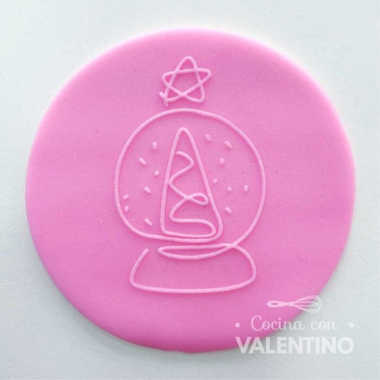 Sello Bola de Nieve Linea Minimalista S574 Ruphas