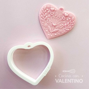 Cortante + Sello Ruphas Corazon Linea Colgante S242