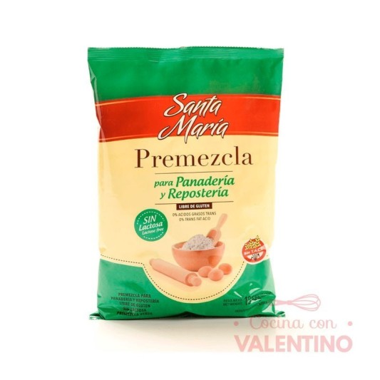 Premezcla Panaderia y Reposteria Santa Maria Verde - 1 Kg