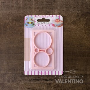 Cortante Plastico Circulos x4 -CM