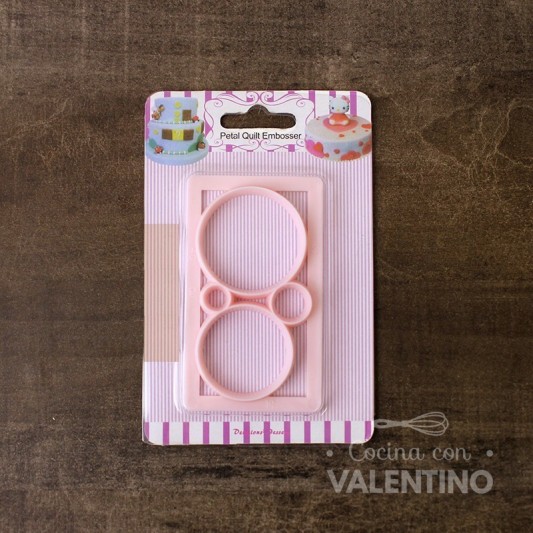 Cortante Plastico Circulos x4 -CM