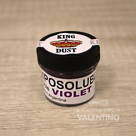 Colorante Polvo Liposoluble King Dust Violet - 4 Grs