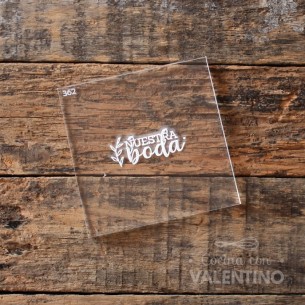 Stamp DeliPrint Relieve Nuestra Boda D2