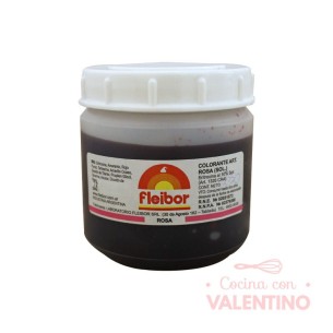 Colorante Pasta Fleibor Rosa - 250 Grs