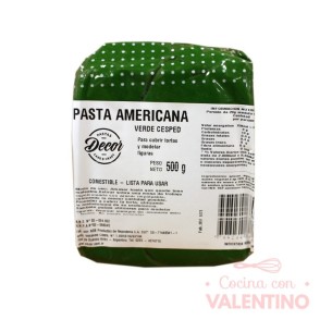 Pasta Americana Verde Cesped - 500 Grs