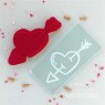 Cortante + Sello Ruphas Corazon Flechado S119