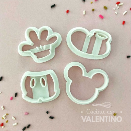 Cortante Ruphas Mini Mickey - 4 Un
