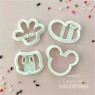 Cortante Ruphas Mini Mickey - 4 Un
