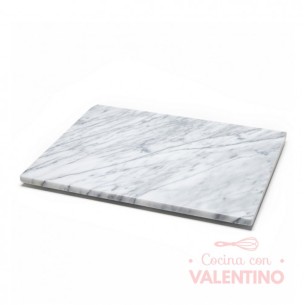Tabla de Corte/Amasado Marmol Carrara 40x50