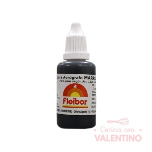 Colorante Para Aerografo Fleibor  Marron - 30 Ml