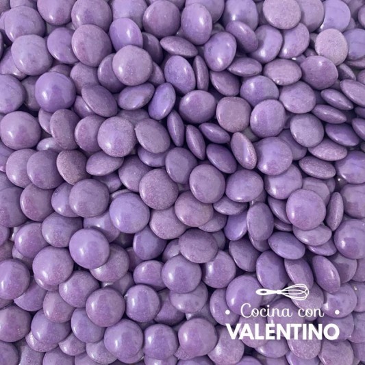 Lentejas de Chocolate Violeta - 450 Grs