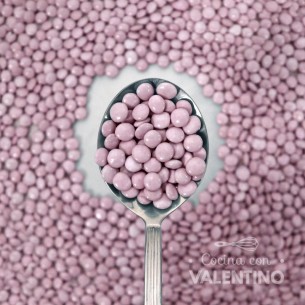Lentejas Mini de Chocolate Rosa - 100 Grs