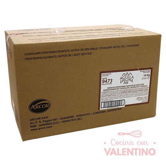 Baño Bombon Blanco Arcor - 10Kg