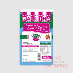 Pasta Cubretorta Ballina Verde - 500 Grs