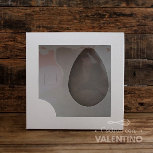 Caja Medio Huevo N° 15 Color/Diseño/Blanco - 19x19x10