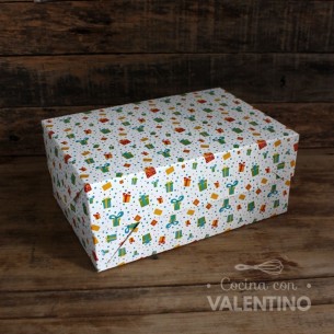 Estuche Tapa Y Base Diseño Regalos 22x15x10