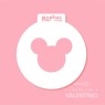 Stencil Ruphas C005 Cupcake Mickey