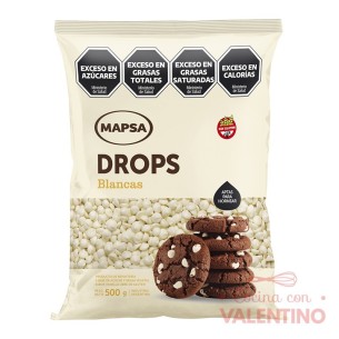 Chip Gota Mapsa Drops Blanco - 500 Grs