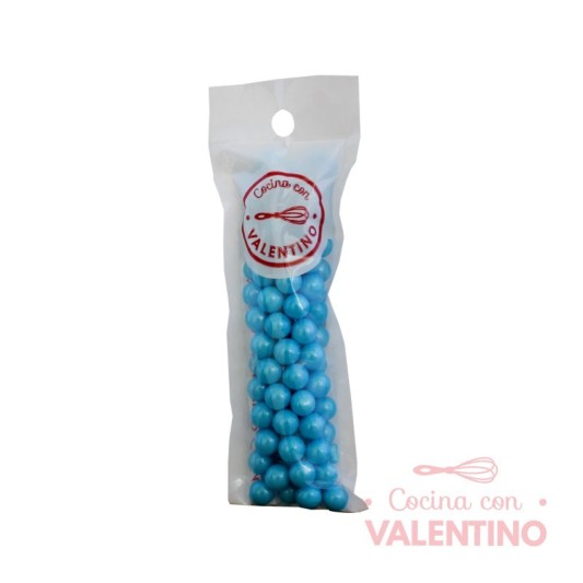 Drops Maxi Perlas Turquesa - 30 Grs.