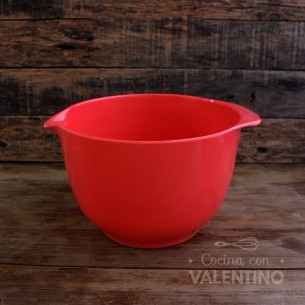 Bowl Melamina con Pico Trudeau Rojo - 1.9 Lt