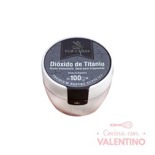 Dioxido de Titanio Top Class - 100 Grs