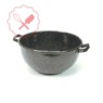 Bowl Chapa Enlozada con dos Asas (medida 36cm)