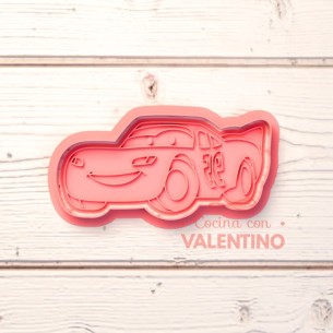 Cortante + Sello DeliPrint Rayo McQueen D1
