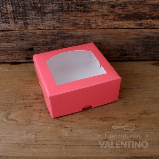 Estuche Color Con Visor 10.5x10.5x4.5