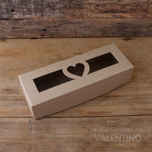 Estuche Kraft 25x9x5.5