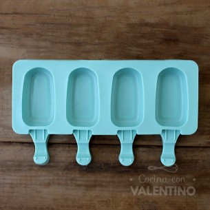 Molde Silicona Helado Mini Paletas Redondas x4- CM