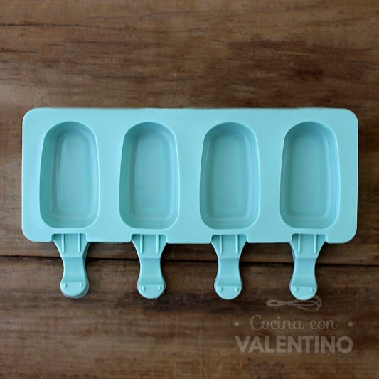 Molde Silicona Helado Mini Paletas Redondas x4- CM