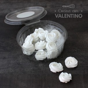 Adorno Jardin de Azucar Roseton Mini Blanco - 15 Un