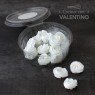 Adorno Jardin de Azucar Roseton Mini Blanco - 15 Un
