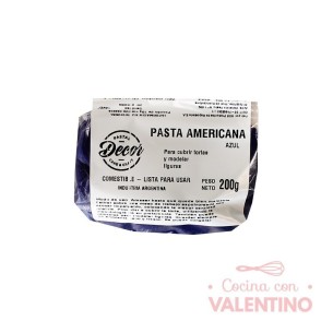 Pasta Americana Colores Surtidos - 250 Grs