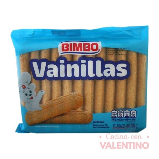 Vainillas Bimbo - 148 Grs