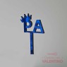Mini Topper ArcEnCiel PA Corona - 2 Un.