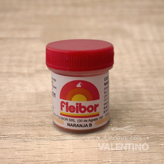 Colorante Pasta Fleibor Naranja B - 15 Grs