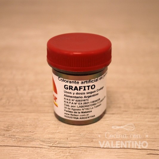Colorante Polvo Fleibor Grafito - 4 Grs